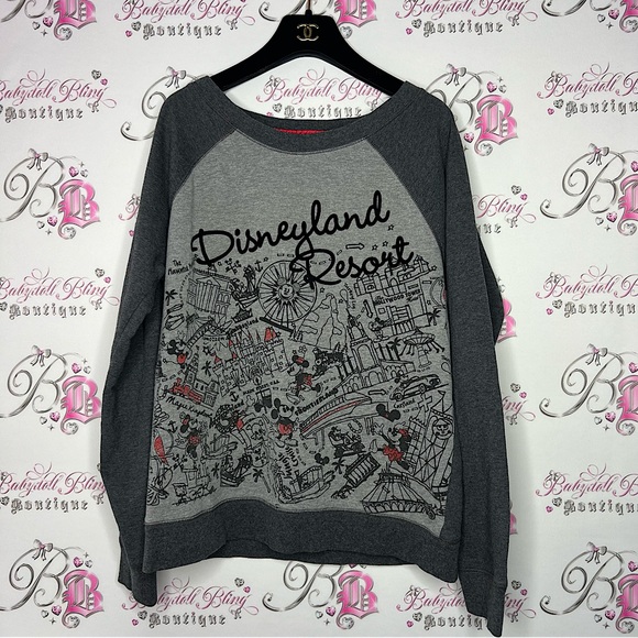 Disneyland resort sweater pull over crew neck California adventure and magic - Picture 1 of 11